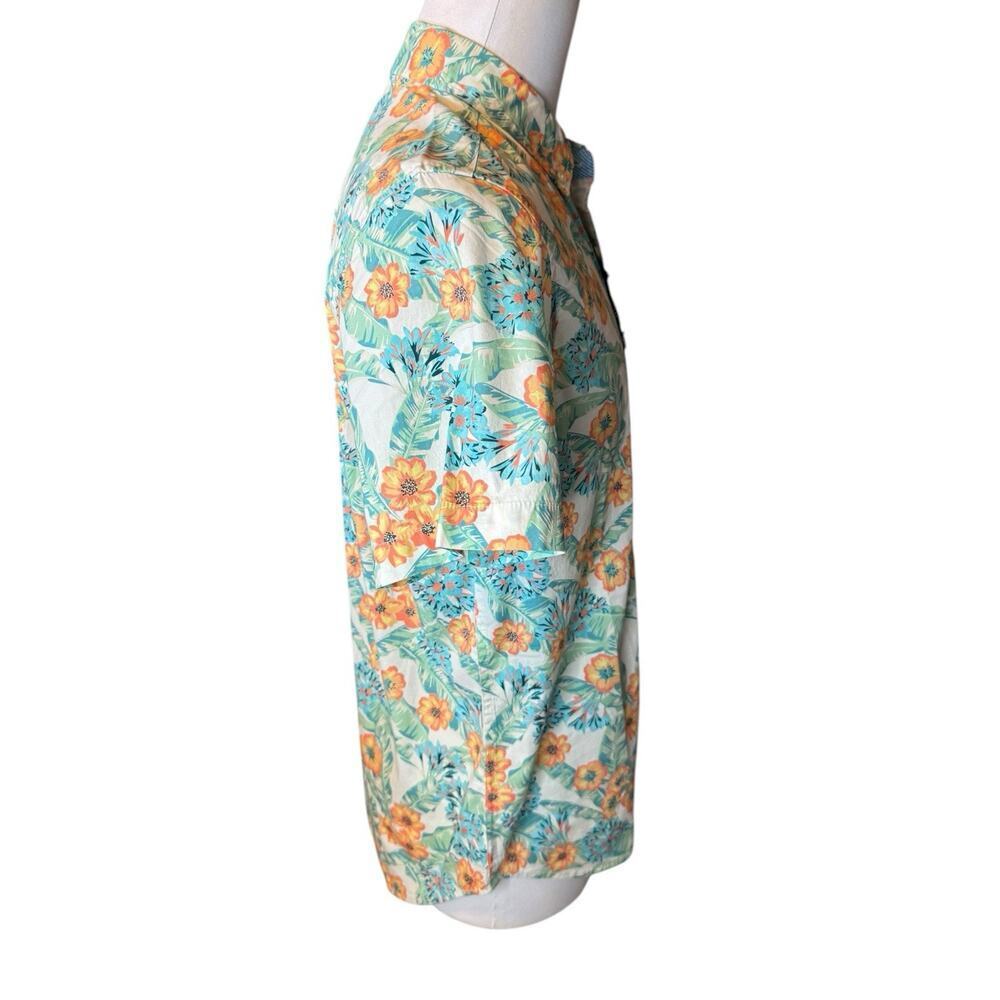 Chubbies NEW Men's The Flower Leader Friday Short Sleeve Shirt Medium Hawaiian - Picture 6 of 9